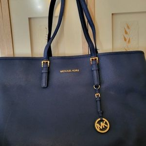 Michael Kors Navy Tote